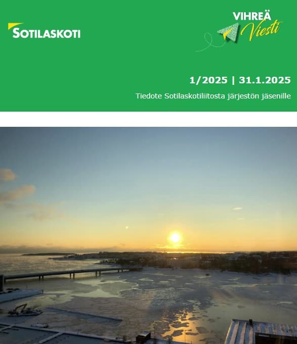 Vihreä viesti 1/25