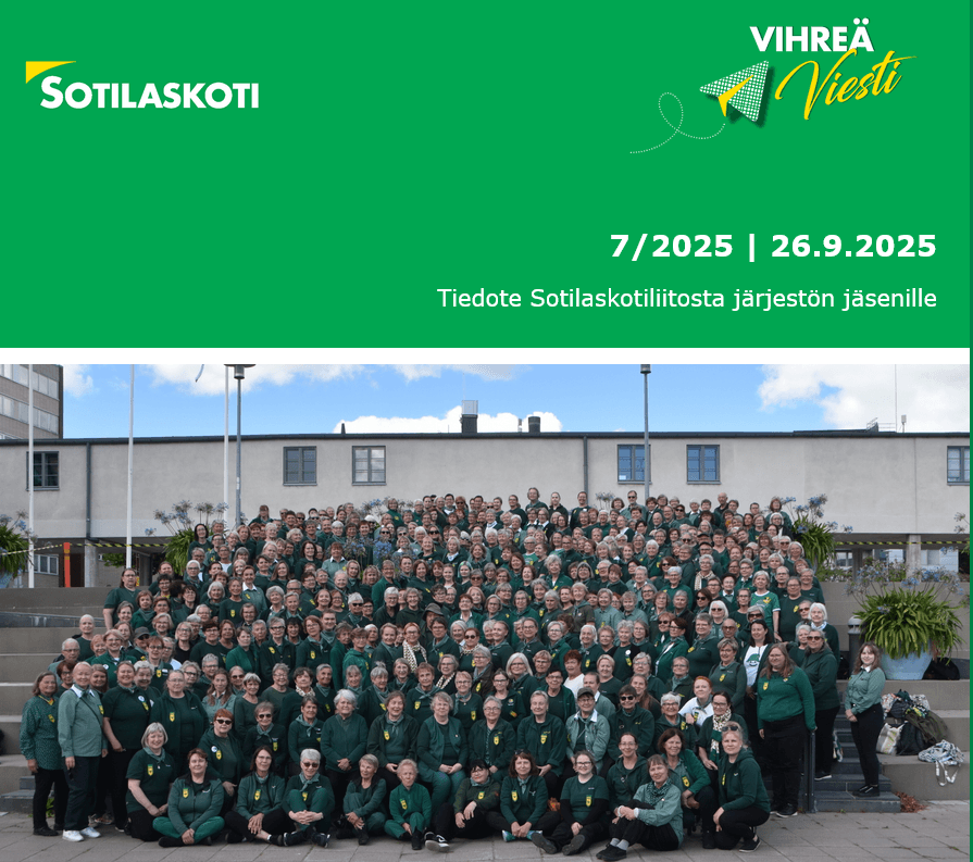 Vihreä viesti 7/25