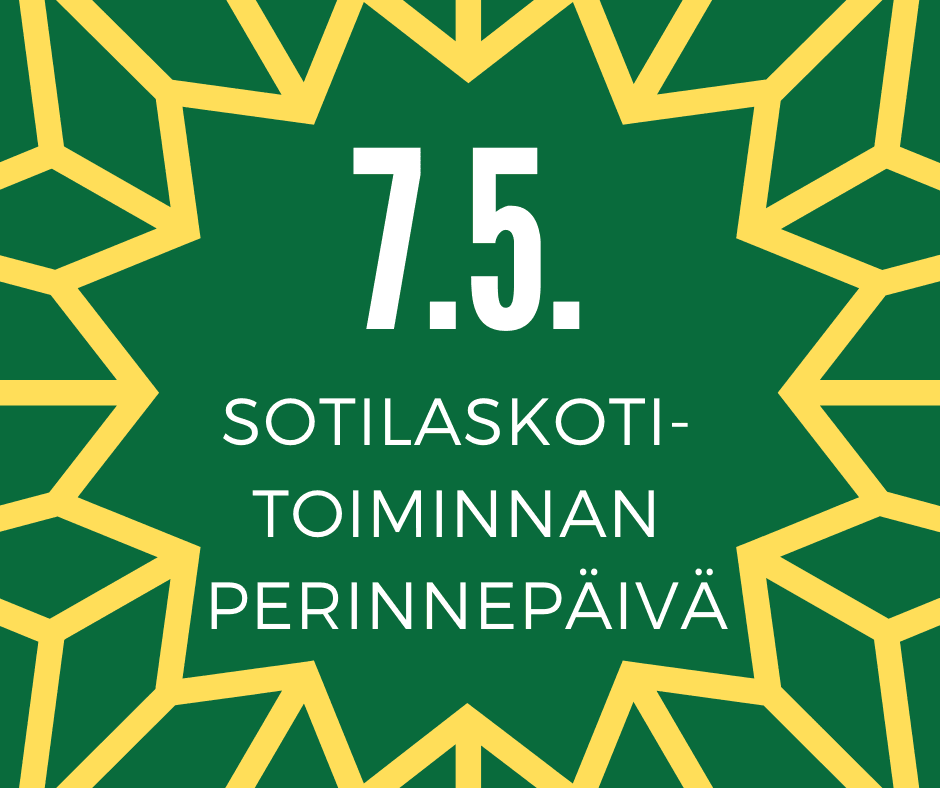 Sotilaskotitoiminnan perinnepäivä 7. toukokuuta